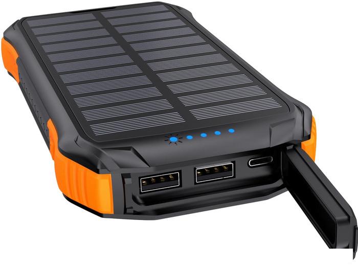 Внешний аккумулятор Choetech B659 10000mAh (черный/оранжевый)- фото