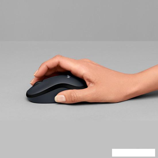 Мышь Logitech M220 Silent 910-004895 (темно-серый)- фото3