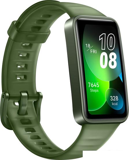 Фитнес-браслет Huawei Band 8 (изумрудно-зеленый, международная версия)- фото3