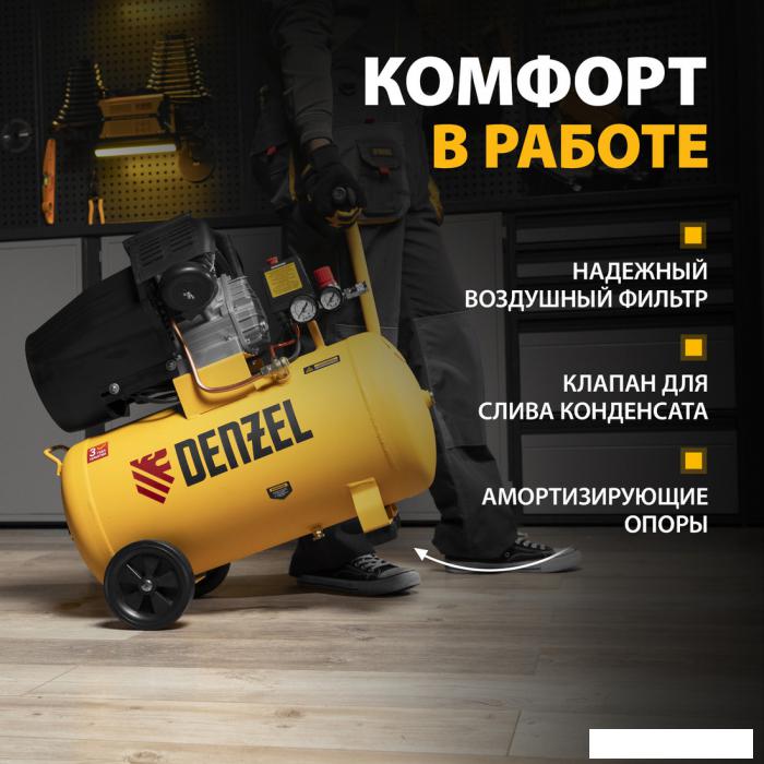 Компрессор Denzel DCV1800/50- фото4