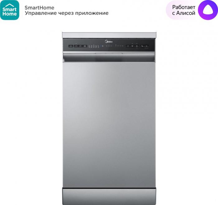 Отдельностоящая посудомоечная машина Midea MFD45S160Si- фото