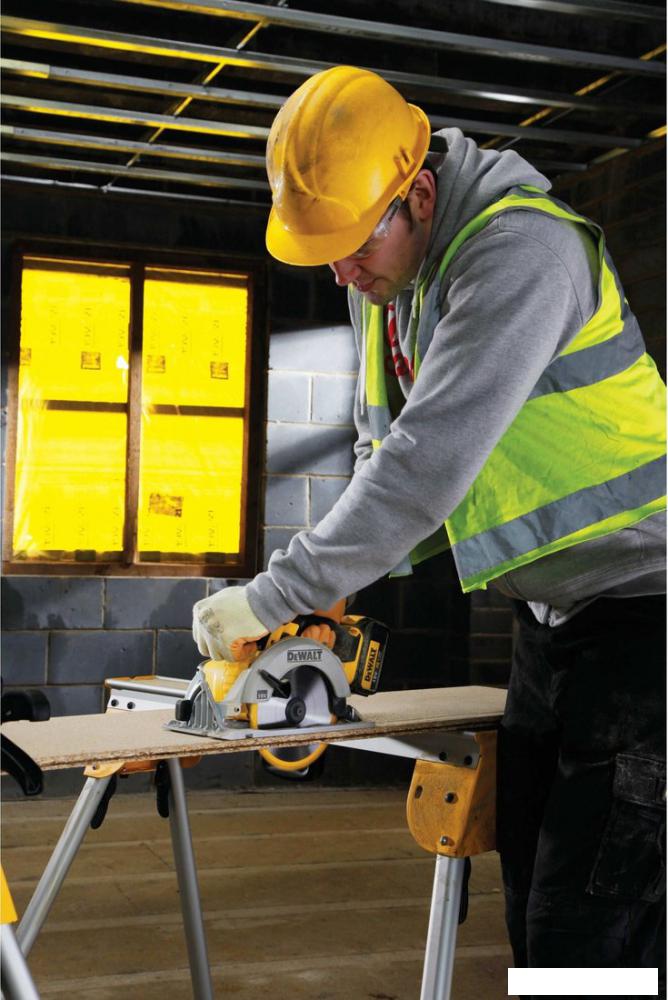 Дисковая (циркулярная) пила DeWalt DCS391NT (без АКБ, кейс)- фото4