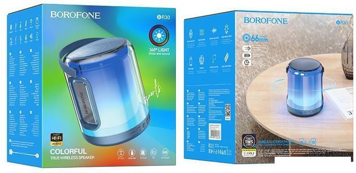 Беспроводная колонка Borofone BR30 (синий)- фото4