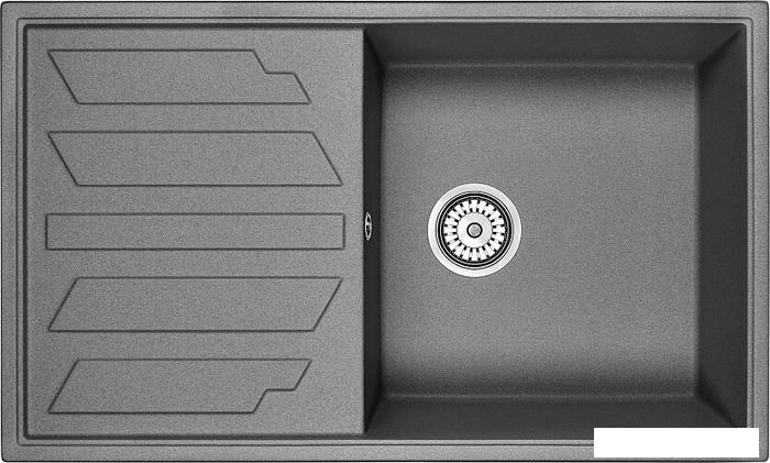 Кухонная мойка Granula GR-8601 (графит)- фото