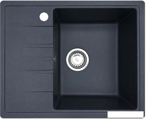 Кухонная мойка БелЭворс Mila R (антрацит)