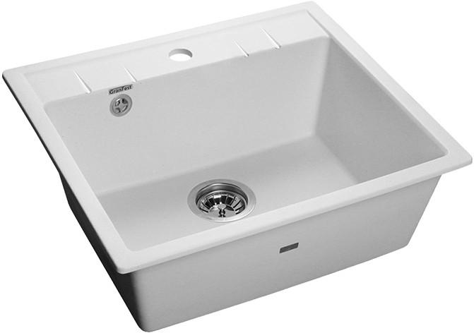 Кухонная мойка GranFest Quadro GF-Q561 (иней)- фото2