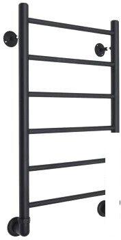 Полотенцесушитель TERMINUS Аврора П6 400x600 RAL 9005 (черный)