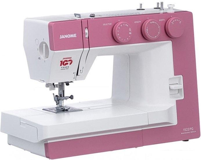 Электромеханическая швейная машина Janome 1522PG Anniversary Edition- фото2