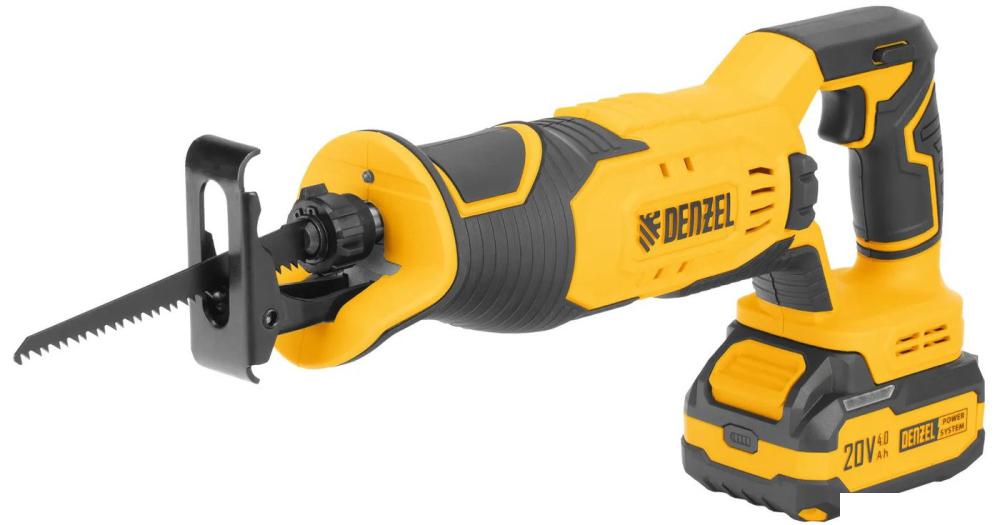 Сабельная пила Denzel RS-180 (с 1-им АКБ)
