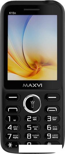 Мобильный телефон Maxvi K15n (черный)- фото3