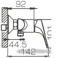 Смеситель Bravat Drop-D F948162C-01- фото4