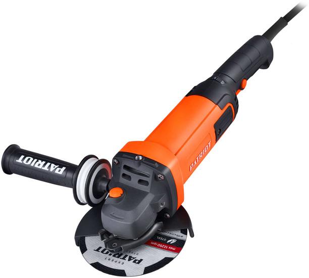 Угловая шлифмашина Patriot AG 128E 110301129- фото