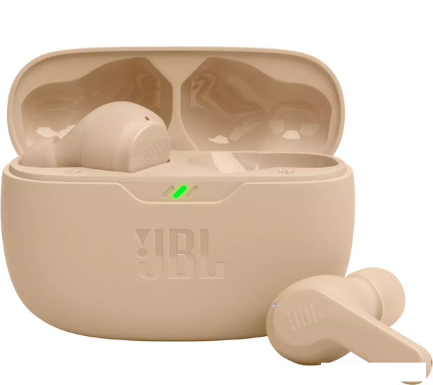Наушники JBL Wave Beam (бежевый)- фото