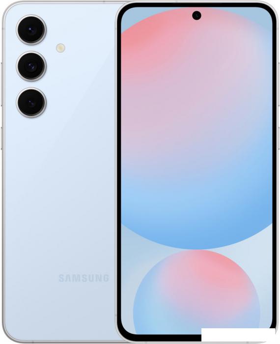 Смартфон Samsung Galaxy S24 FE SM-S721B 8GB/128GB (голубой)- фото