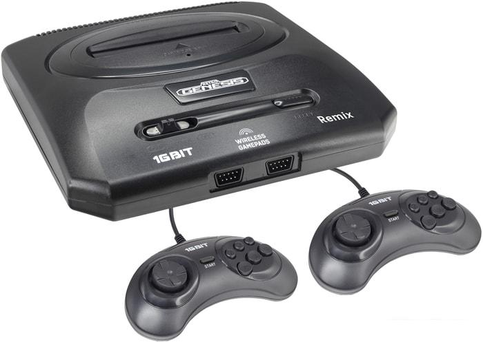 Игровая приставка Retro Genesis Remix 8+16 Bit (2 геймпада, 600 игр)- фото2
