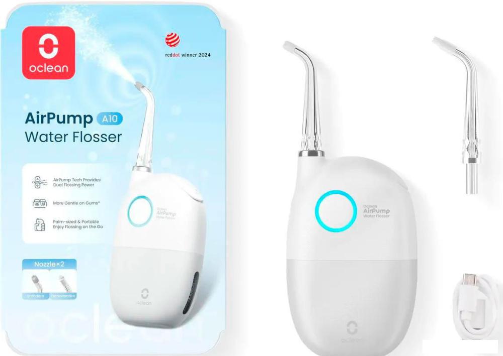 Ирригатор  Oclean A10 (серый)- фото