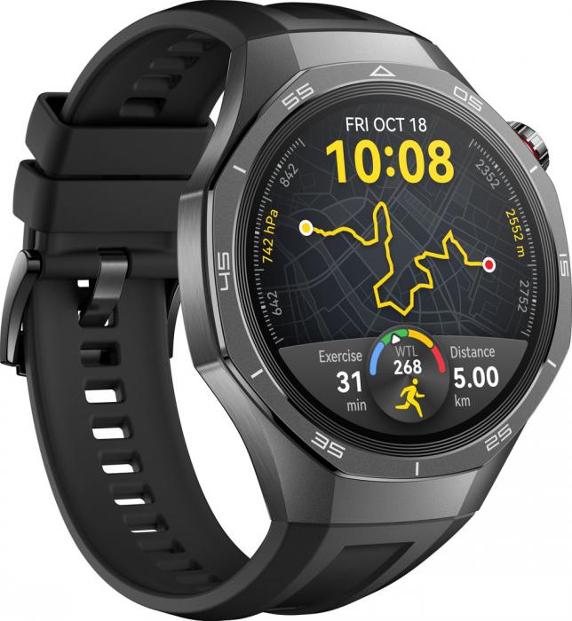 Умные часы Huawei Watch GT 5 Pro 46 мм (черный)- фото2