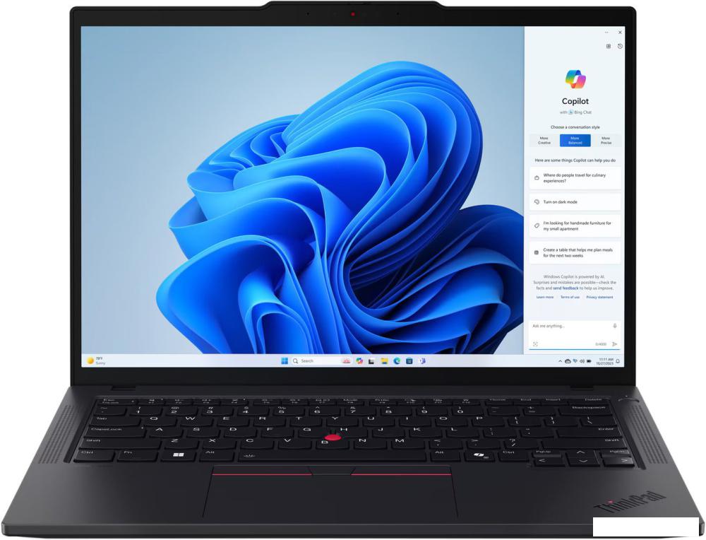 Ноутбук Lenovo ThinkPad T14 Gen 5 21MMS57G00- фото