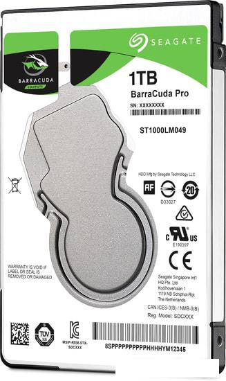 Жесткий диск Seagate Barracuda Pro 1TB ST1000LM049- фото2