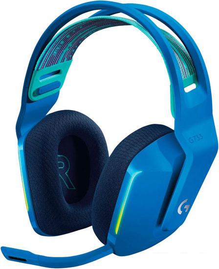 Наушники Logitech G733 Lightspeed Wireless (синий)- фото