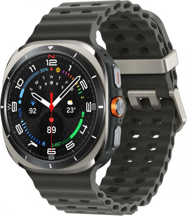 Умные часы Samsung Galaxy Watch Ultra 47 мм LTE (серый титан)- фото