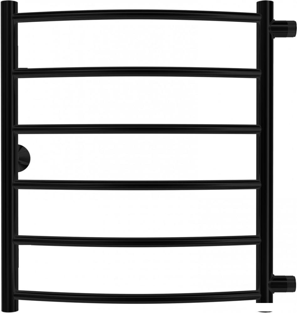 Полотенцесушитель Granula Классик 50x60 (боковое подключение, черный матовый)