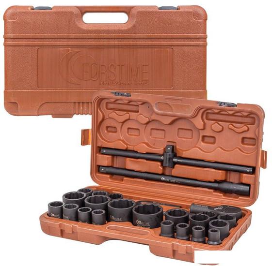 Набор трещотка с головками Forstime FT-68262-9MPB (26 предметов)- фото2