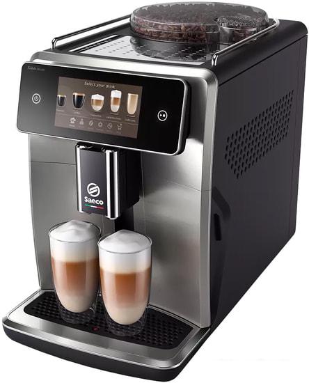 Эспрессо кофемашина Saeco Xelsis Deluxe SM8785/00- фото