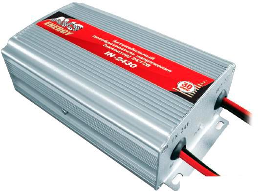 Автомобильный инвертор AVS Energy 24/12V IN-2430 360W- фото3