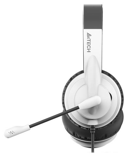 Офисная гарнитура A4Tech HS-10 (белый)- фото4