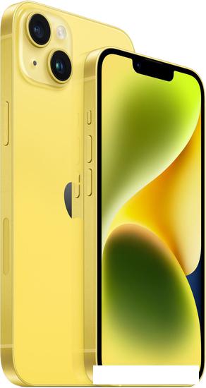 Смартфон Apple iPhone 14 128GB (желтый)- фото2