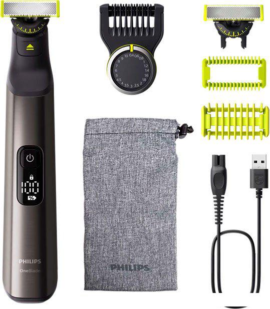 Универсальный триммер Philips OneBlade Pro 360 Face + Body QP6552/15- фото