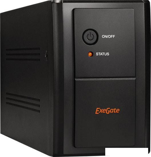 Источник бесперебойного питания ExeGate SpecialPro UNB-1200.LED.AVR.EURO.RJ.USB- фото