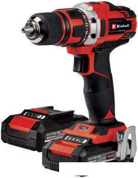 Дрель-шуруповерт Einhell TE-CD 18/40-1 Li 4513939 (с 2-мя АКБ, кейс)- фото