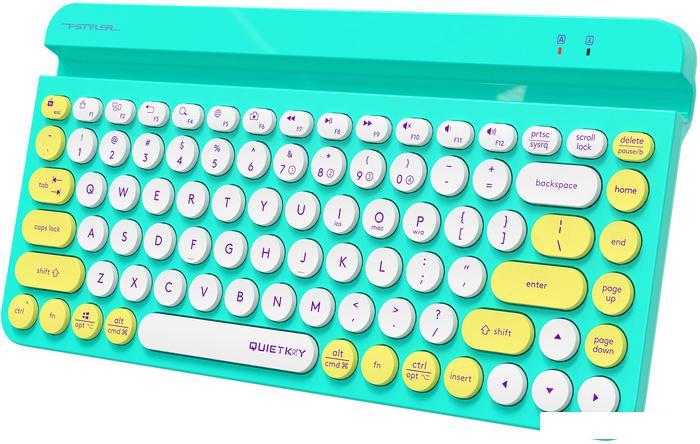 Клавиатура A4Tech Fstyler FBK30 (авокадо)- фото4