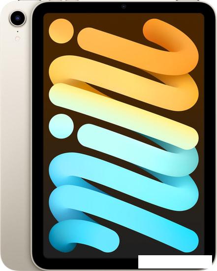 Планшет Apple iPad mini 2021 64GB MK7P3 (сияющая звезда)- фото