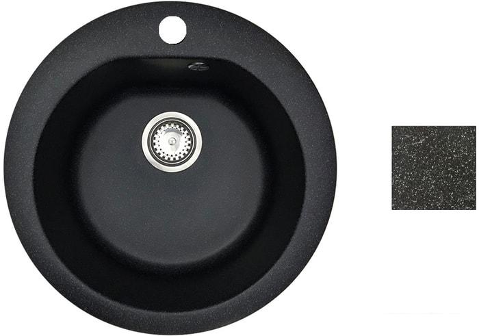 Кухонная мойка БелЭворс Nika (блэк)- фото