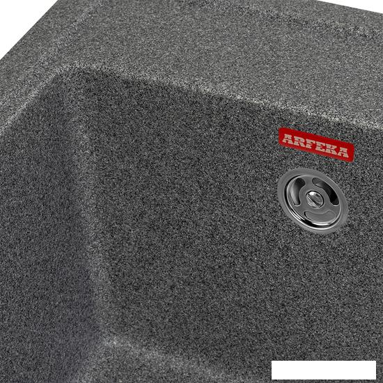 Кухонная мойка ARFEKA Quadro (темно-серый)- фото3