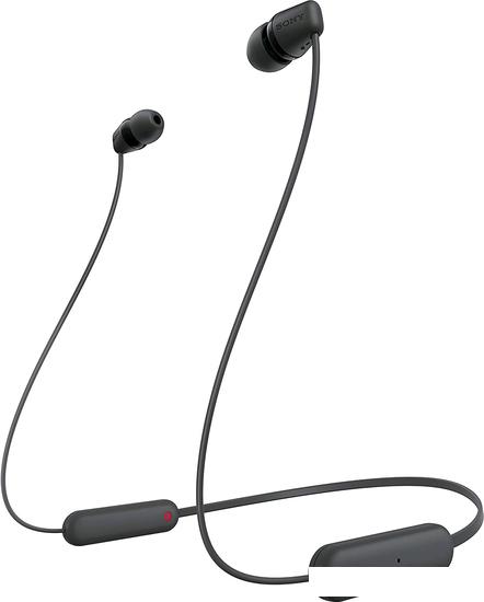 Наушники Sony WI-C100 (черный)- фото