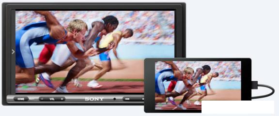 USB-магнитола Sony XAV-AX3250- фото2