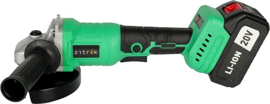 Угловая шлифмашина Zitrek ZKAG20-125 PRO 083-1078 (с 1-им АКБ, кейс)- фото3