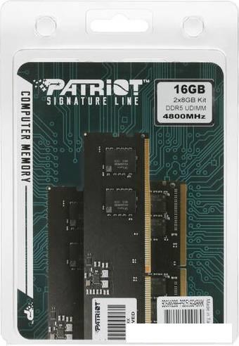 Оперативная память Patriot Signature Line 2x8ГБ DDR5 4800 МГц PSD516G4800K- фото3