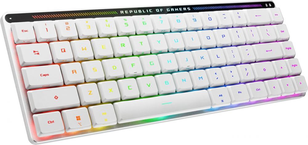 Клавиатура ASUS ROG Falchion Moonlight White (ASUS RX Low Profile Red)- фото4