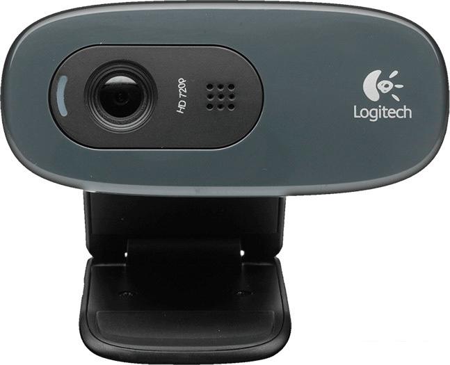 Web камера Logitech HD Webcam C270 черный [960-001063]- фото