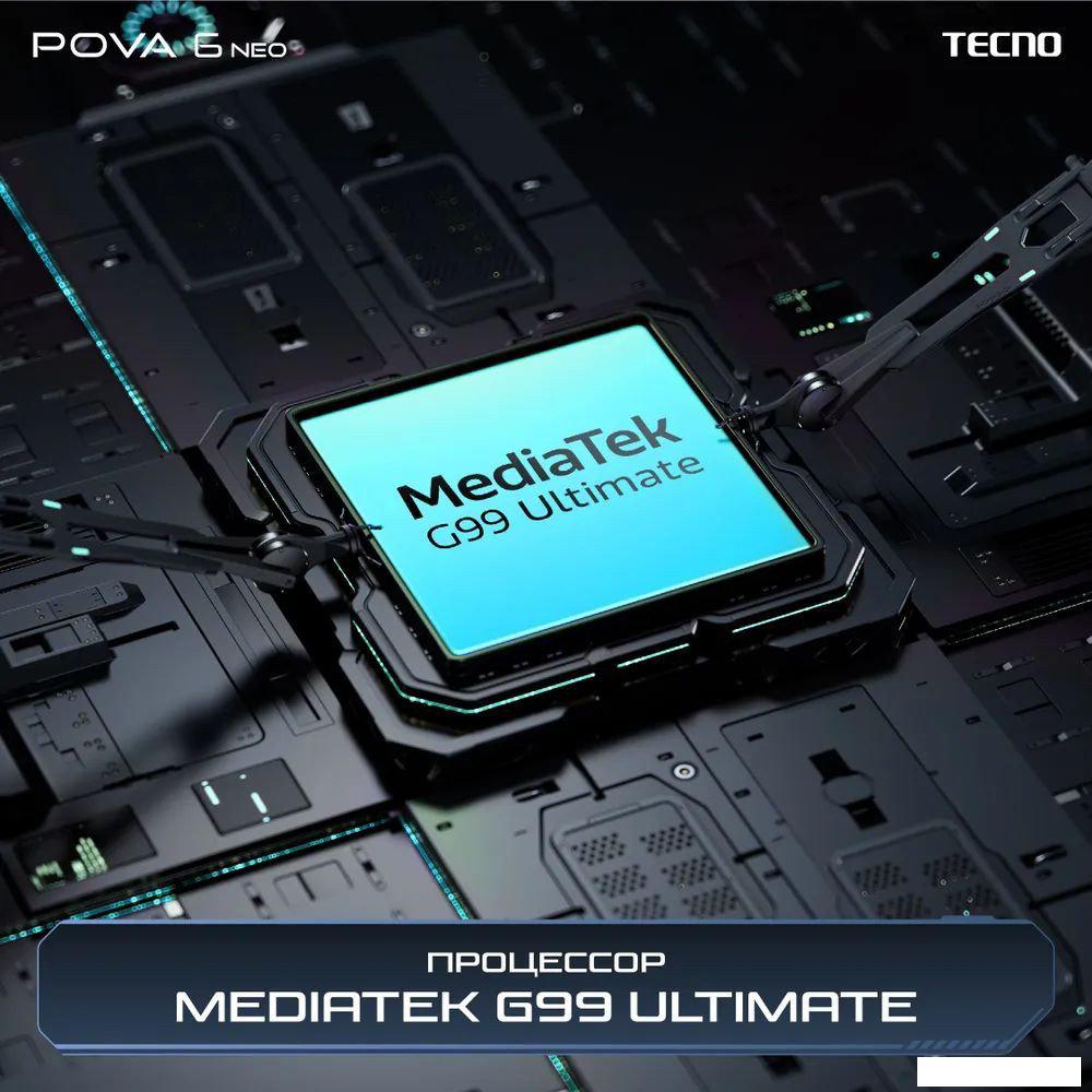 Смартфон Tecno Pova 6 Neo 8GB/128GB (черный метеорит)- фото4