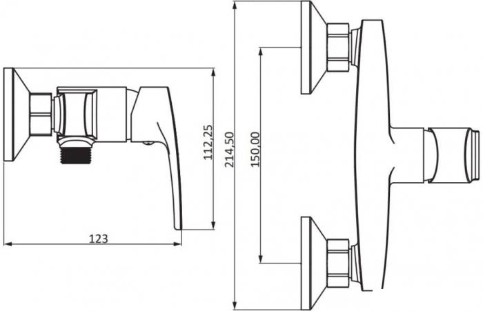 Смеситель Damixa Eclipse 482000000- фото4