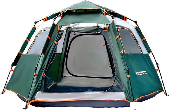 Кемпинговая палатка ForceKraft FK-TENT-1 (зеленый)- фото