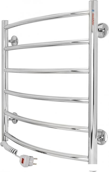 Полотенцесушитель Gloss & Reiter Э2.Raduga Л.50х60.Д6(Л) Кнопка- фото2