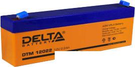 Аккумулятор для ИБП Delta DTM 12022 (12В/2.2 А·ч)