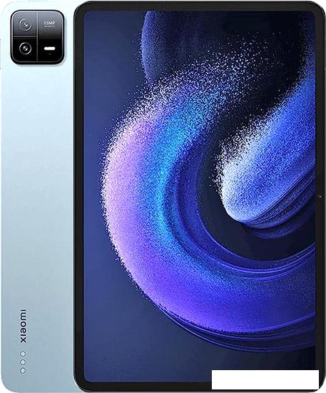 Планшет Xiaomi Pad 6 6GB/128GB (голубой, международная версия)- фото